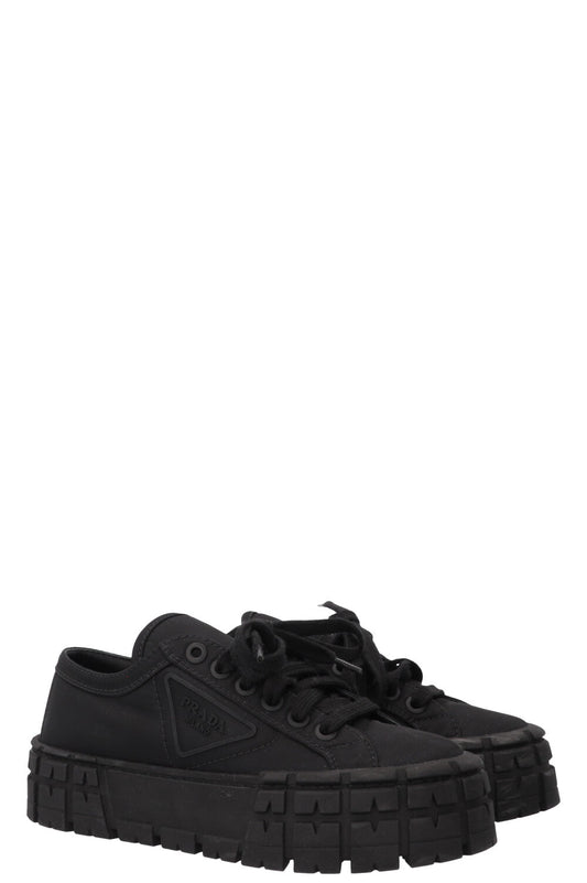 Prada Sneakers Nylon Black Shoes