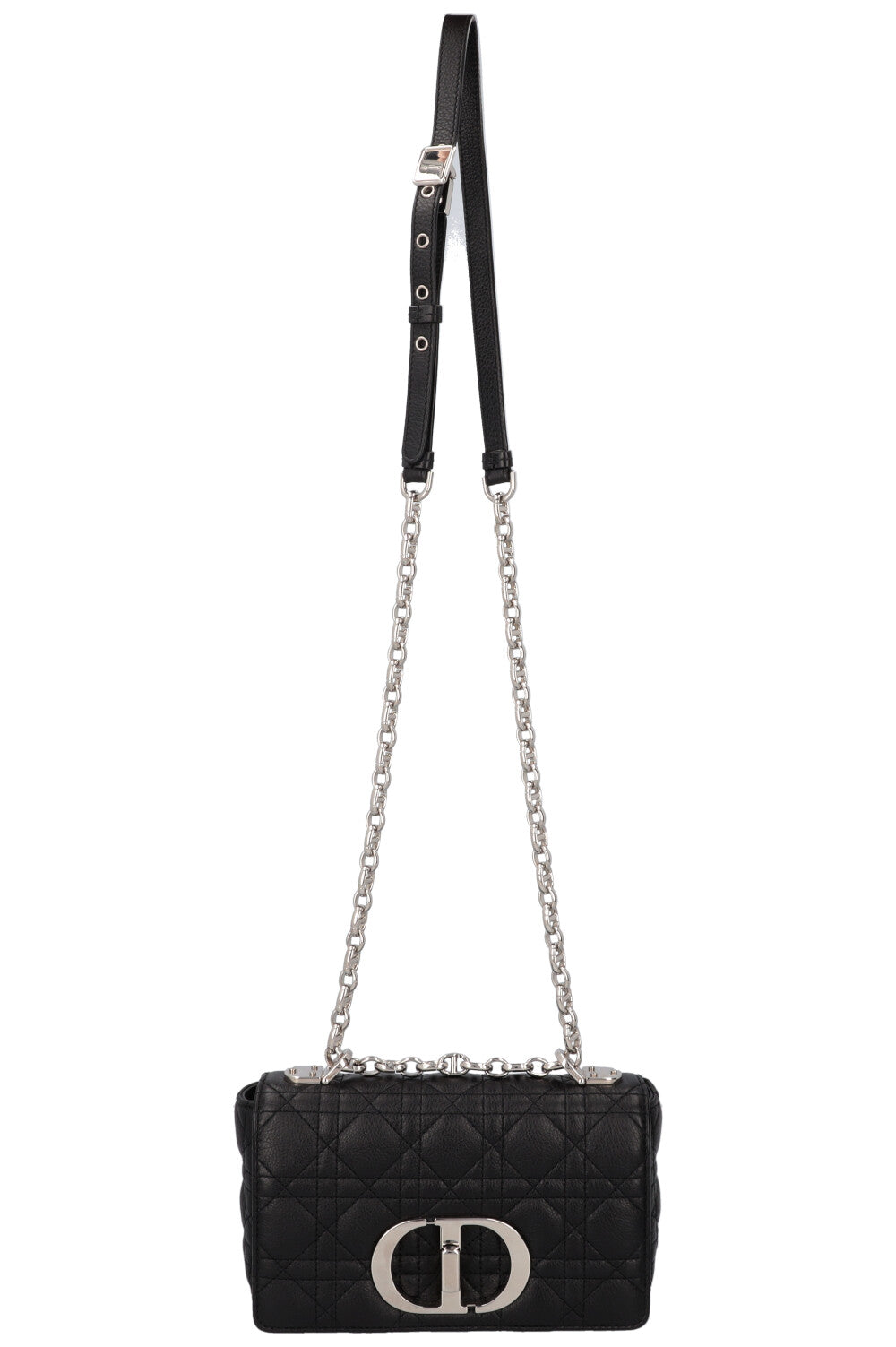 Dior Crossbody Bag Caro Bag Leather Black Small