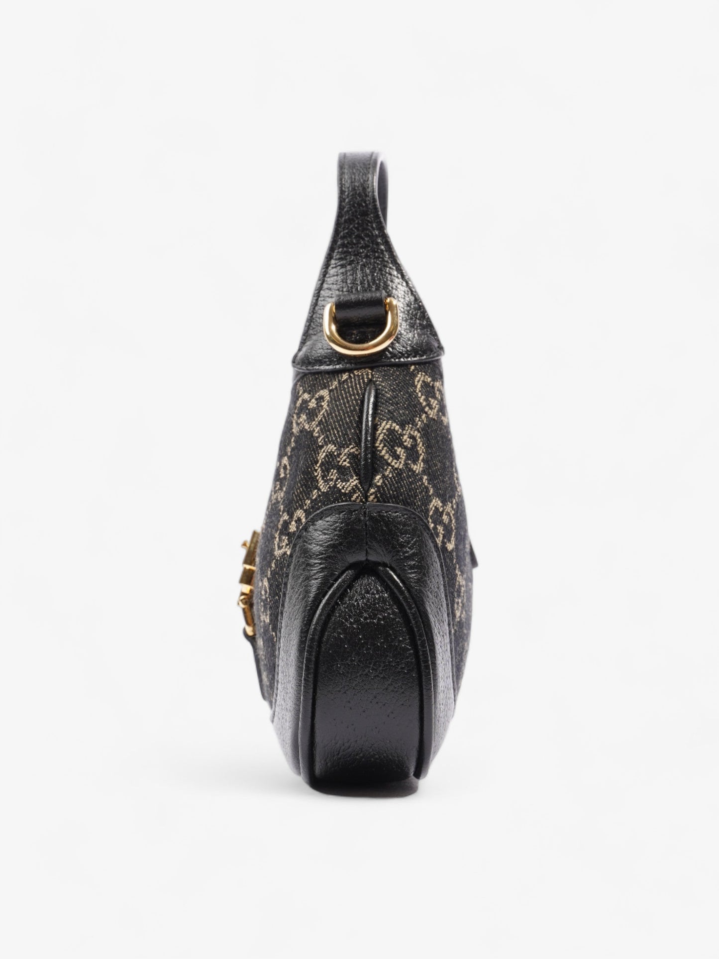 Gucci Jackie Supreme Shoulder Bag Denim Black