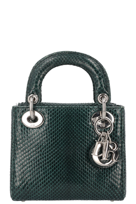 Dior Crossbody Bag Lady Python Mini