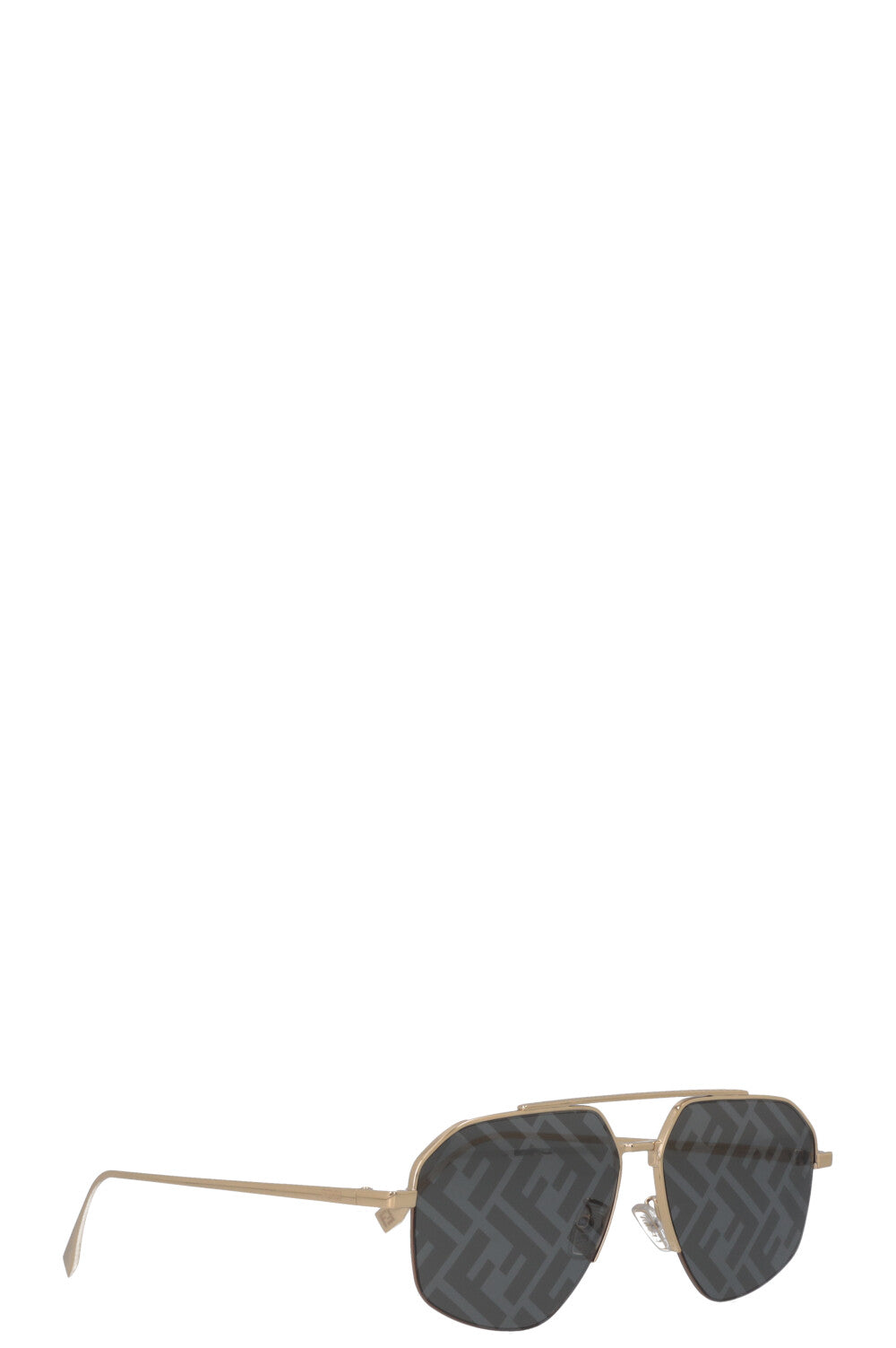 Fendi Sunglasses Black Gold