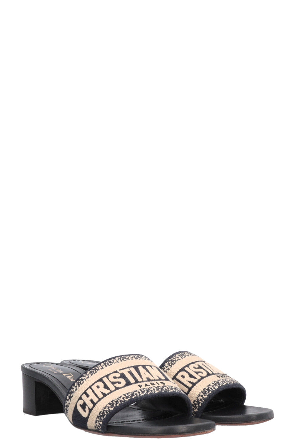 Dior DWay Mules Blue Shoes