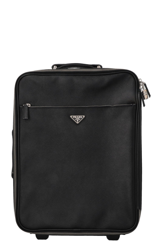 Prada Carry On 50 Trolley Saffiano Black Handbag