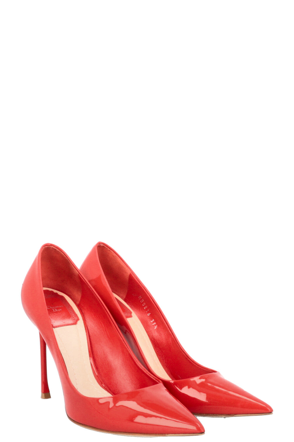 Dior Heels Patent Red Shoes