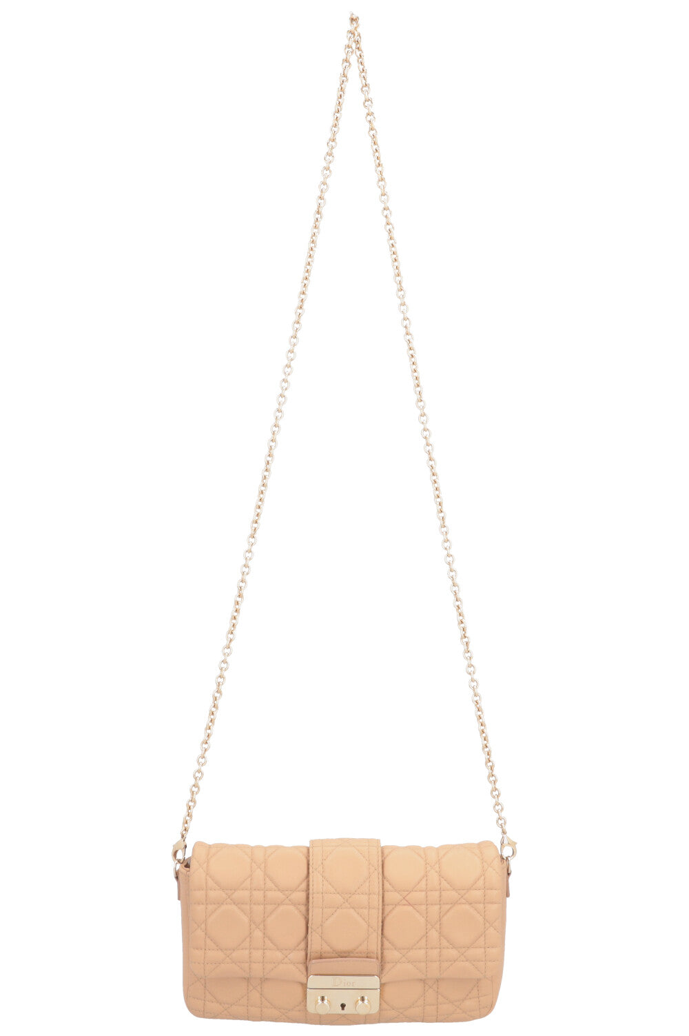 Dior Crossbody Bag Miss Promenade WOC Leather Beige