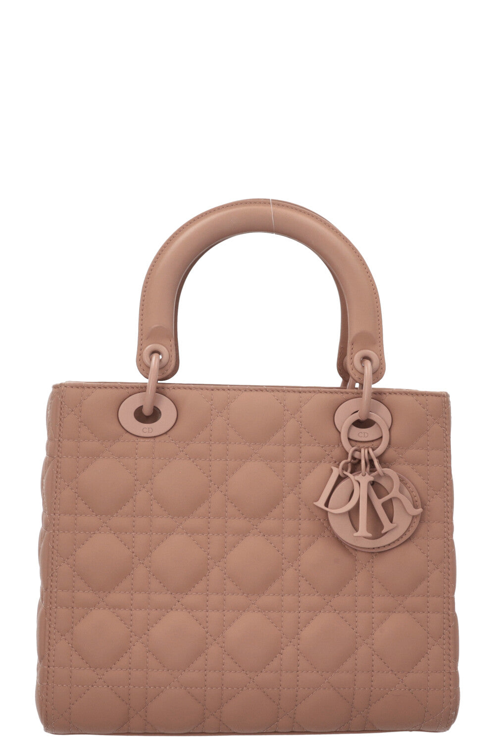 Dior Handbag Lady All Nude Small