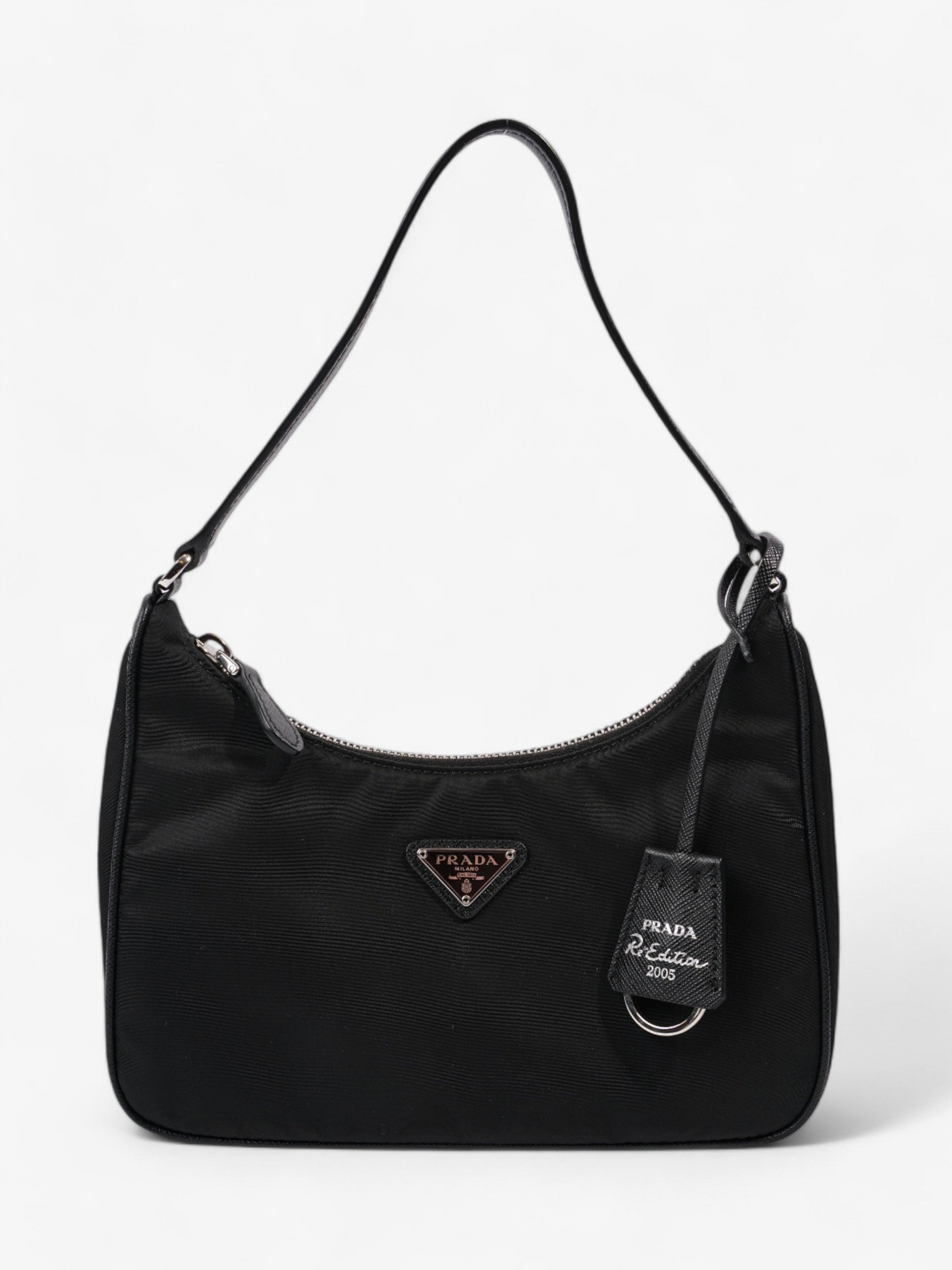 Prada Re Edition Re Shoulder Bag Nylon Black Re Nylon 12