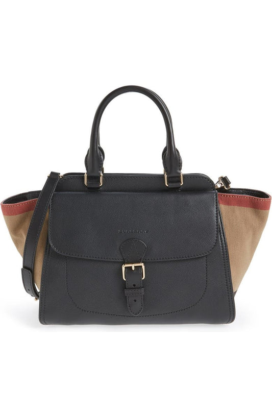 Burberry Satchel Bag Leather Medium