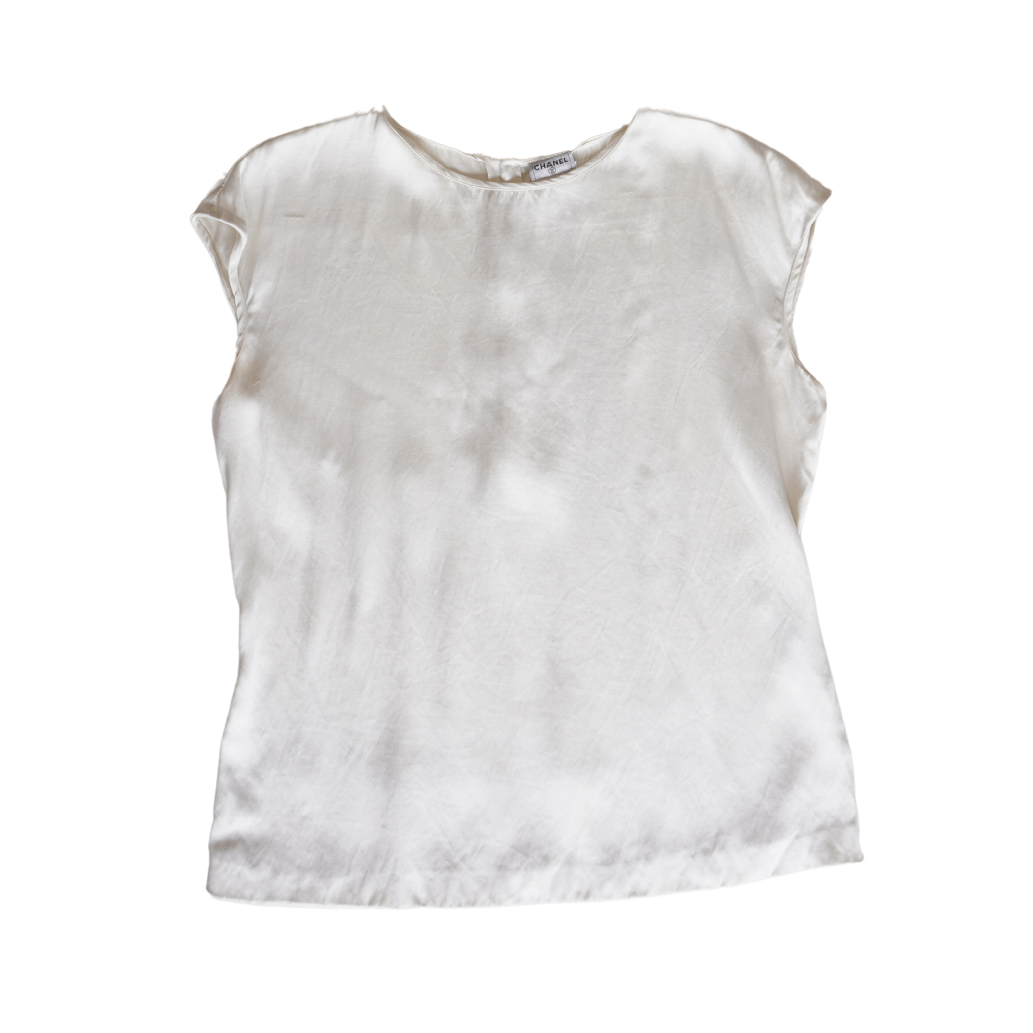Chanel Sleeveless Blo - Women's 42 Accessory