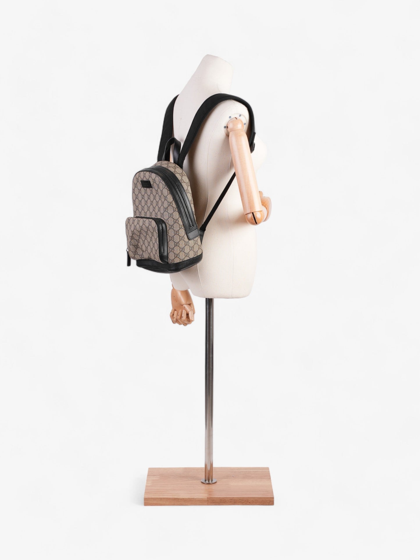 Gucci Eden Day Backpack Supreme Coated Canvas Black