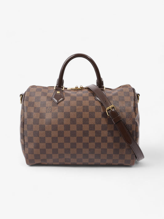 Louis Vuitton Speedy Bandoulière 30 Ebene Coated Canvas Damier Apparel Coated Canvas