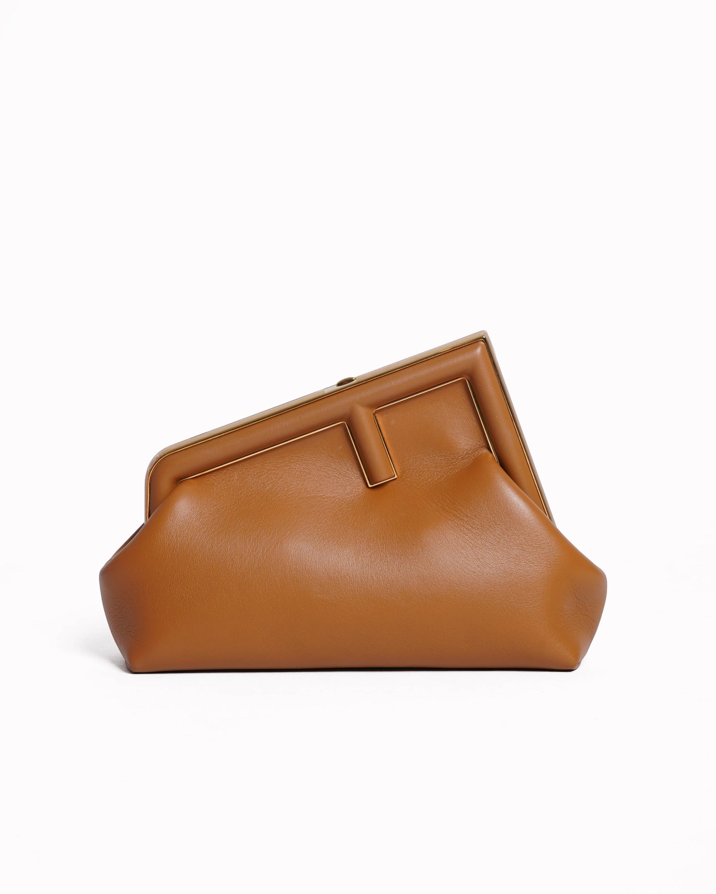 Fendi Shoulder Bag first bag in Leather Tan Small