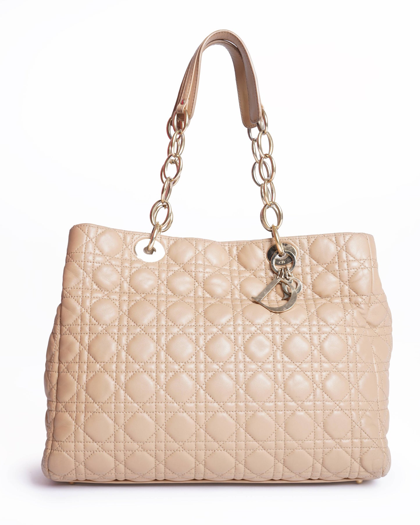 Dior Handbag Christian soft cannage shopper tote bag Large Shoulder Bag