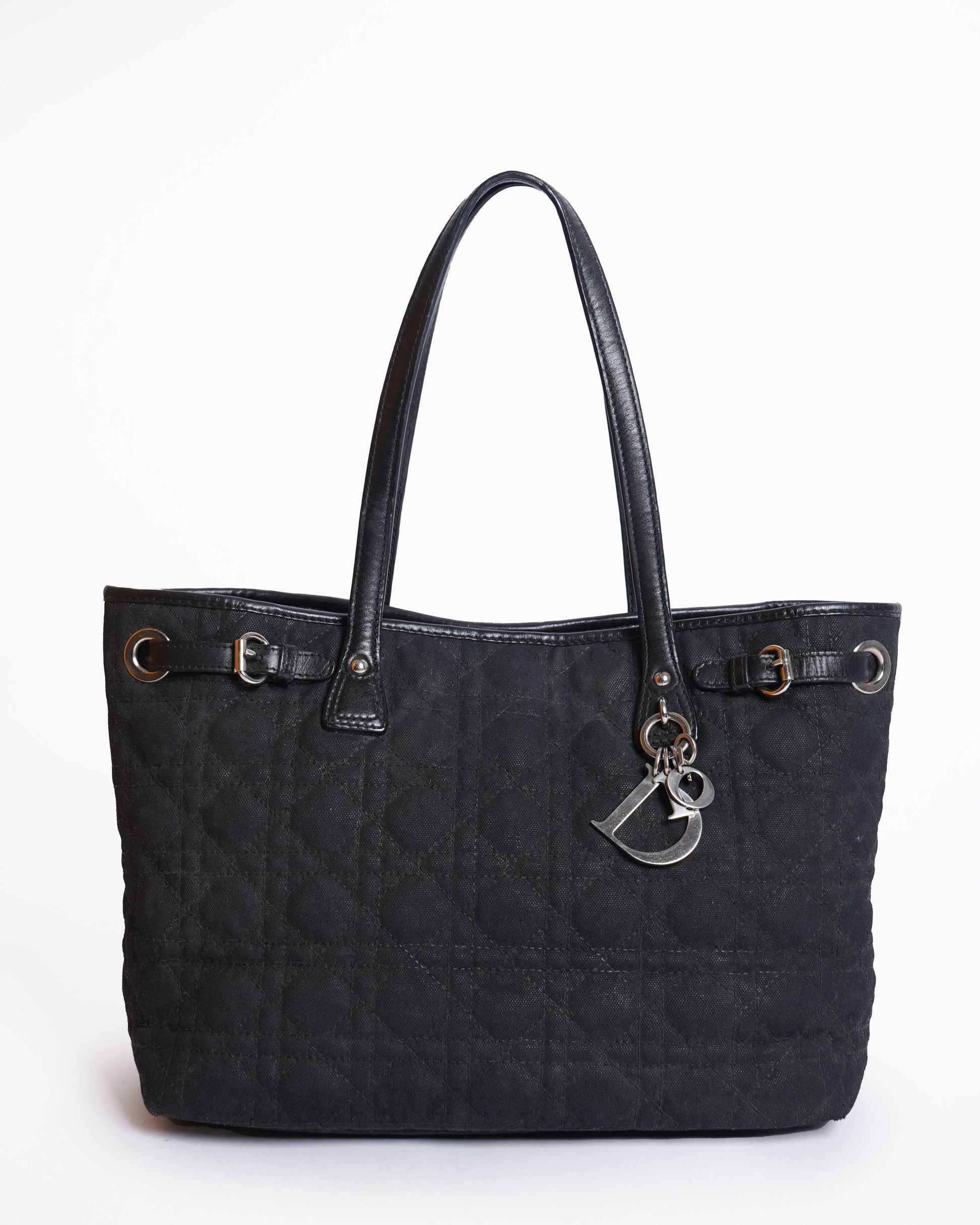 Dior Tote Bag Christian Panerea In Black Shoulder Bag