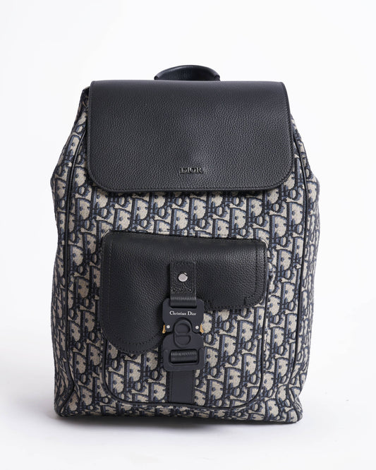 Dior Backpack New Christian saddle with Flap