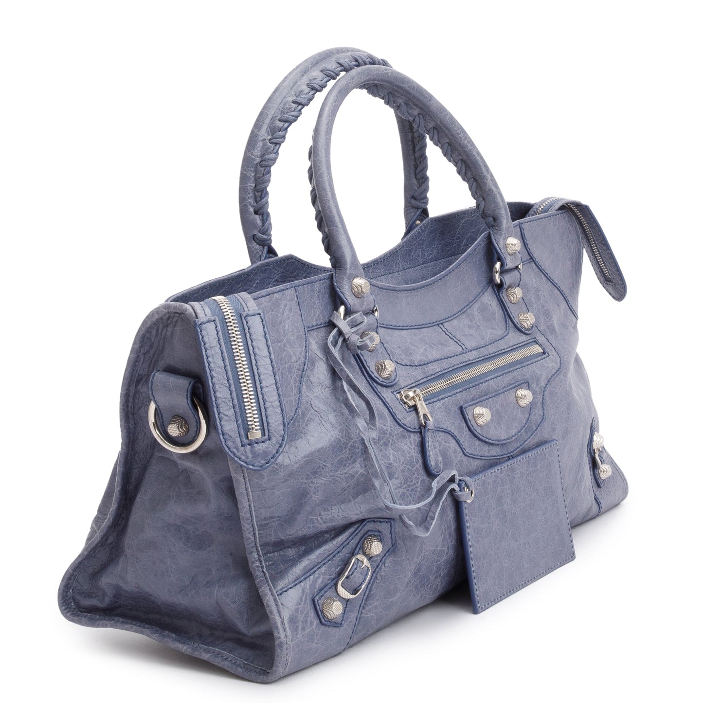 Balenciaga Ardoise Agneau Giant Part Time Bag Leather Travel Bag