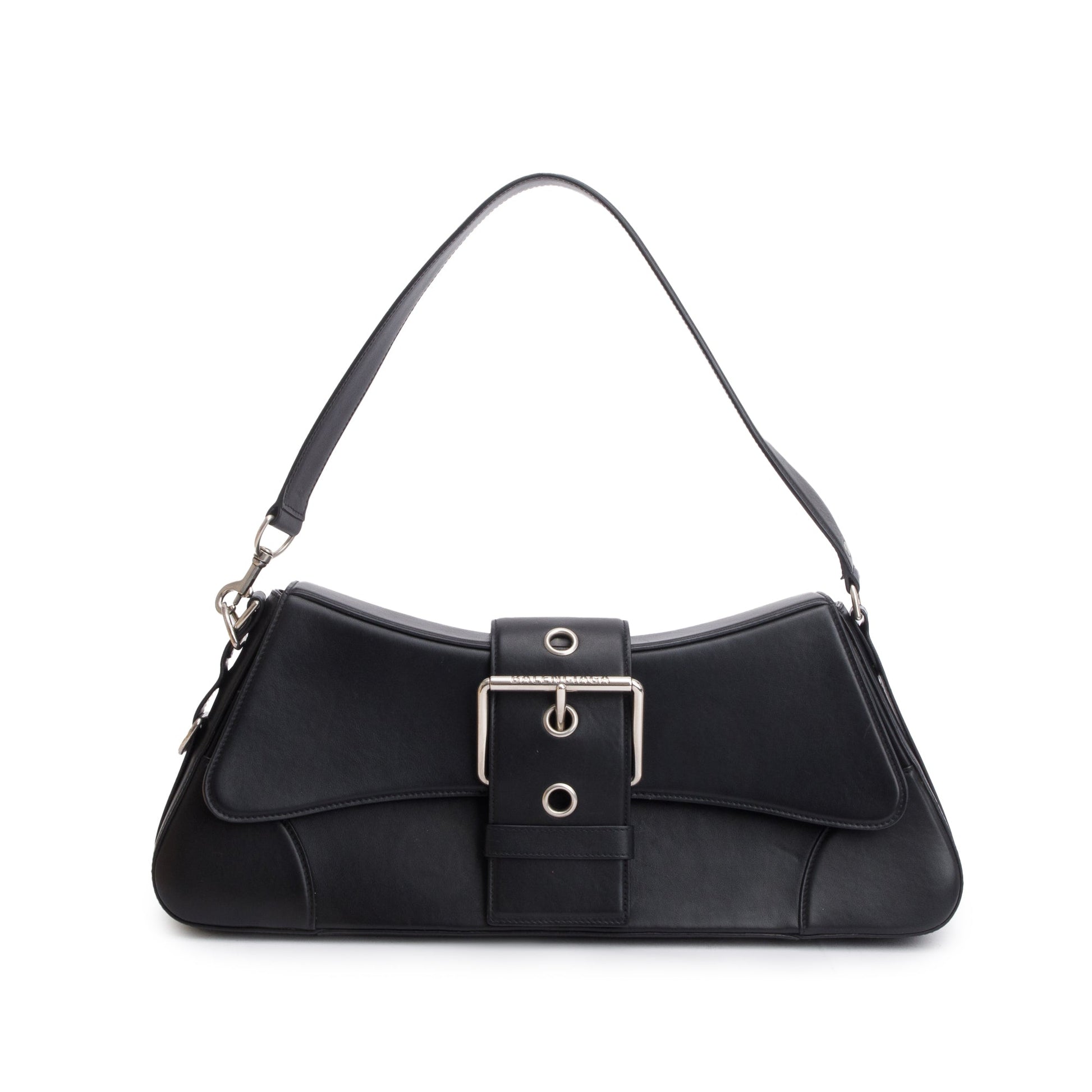 Balenciaga Lindsay Shoulder Bag Leather Black