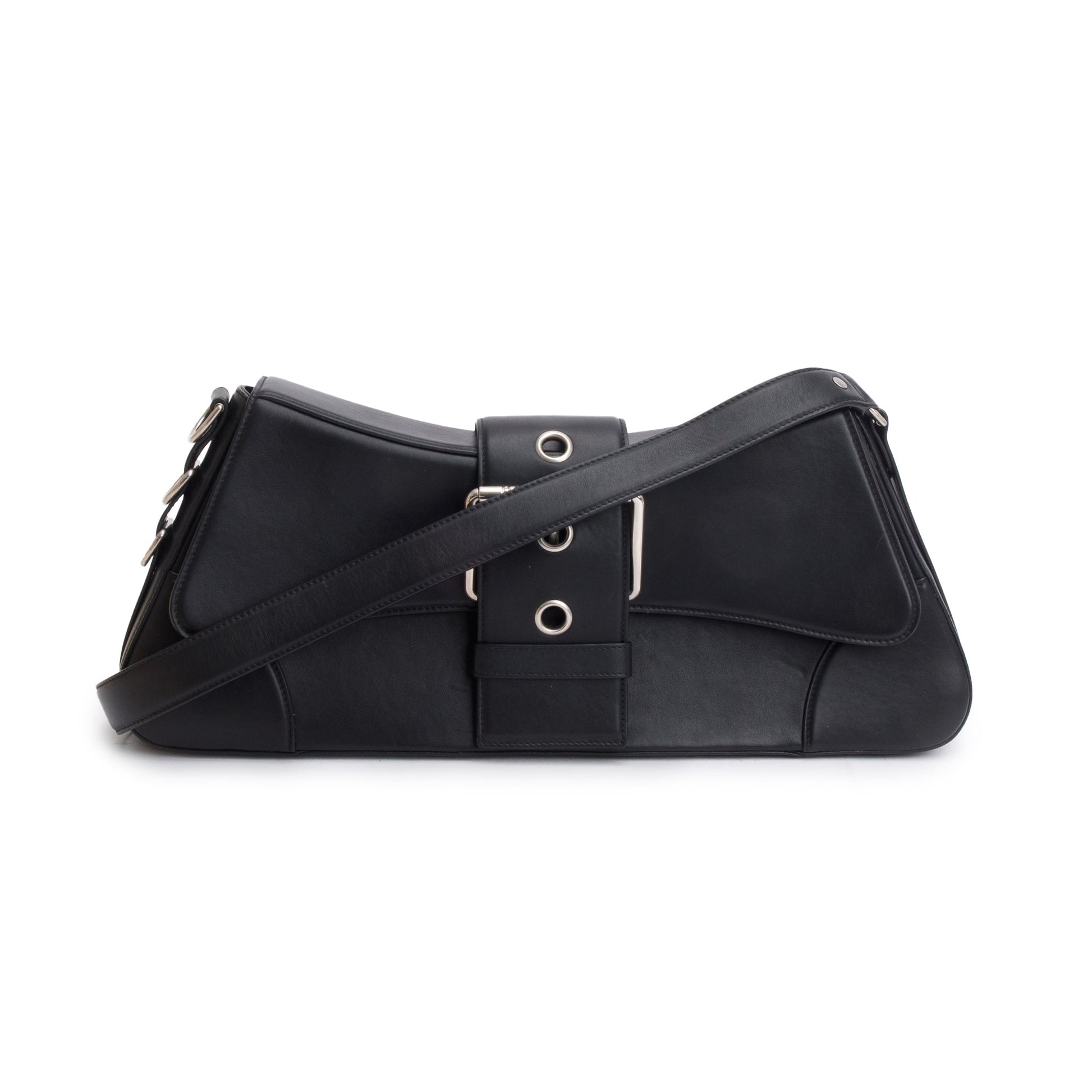 Balenciaga Lindsay Shoulder Bag Leather Black