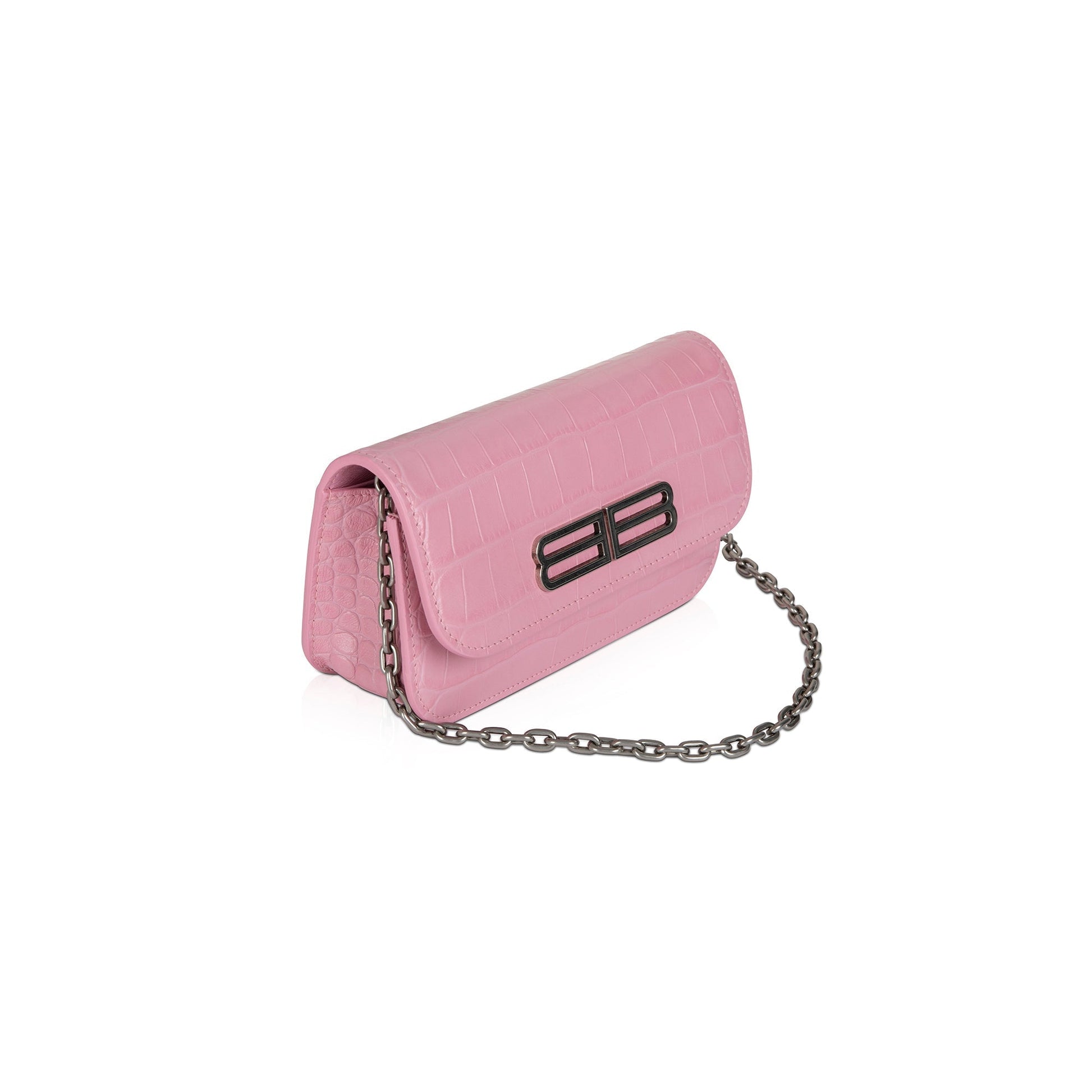 Balenciaga Croc Embossed Gossip Xs Bag Travel Bag