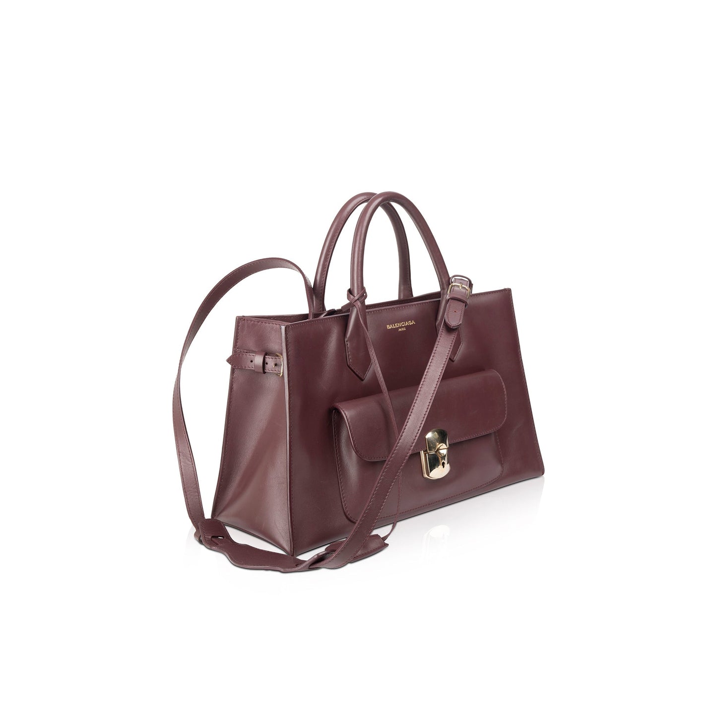 Balenciaga Padlock Work Tote Tote Bag