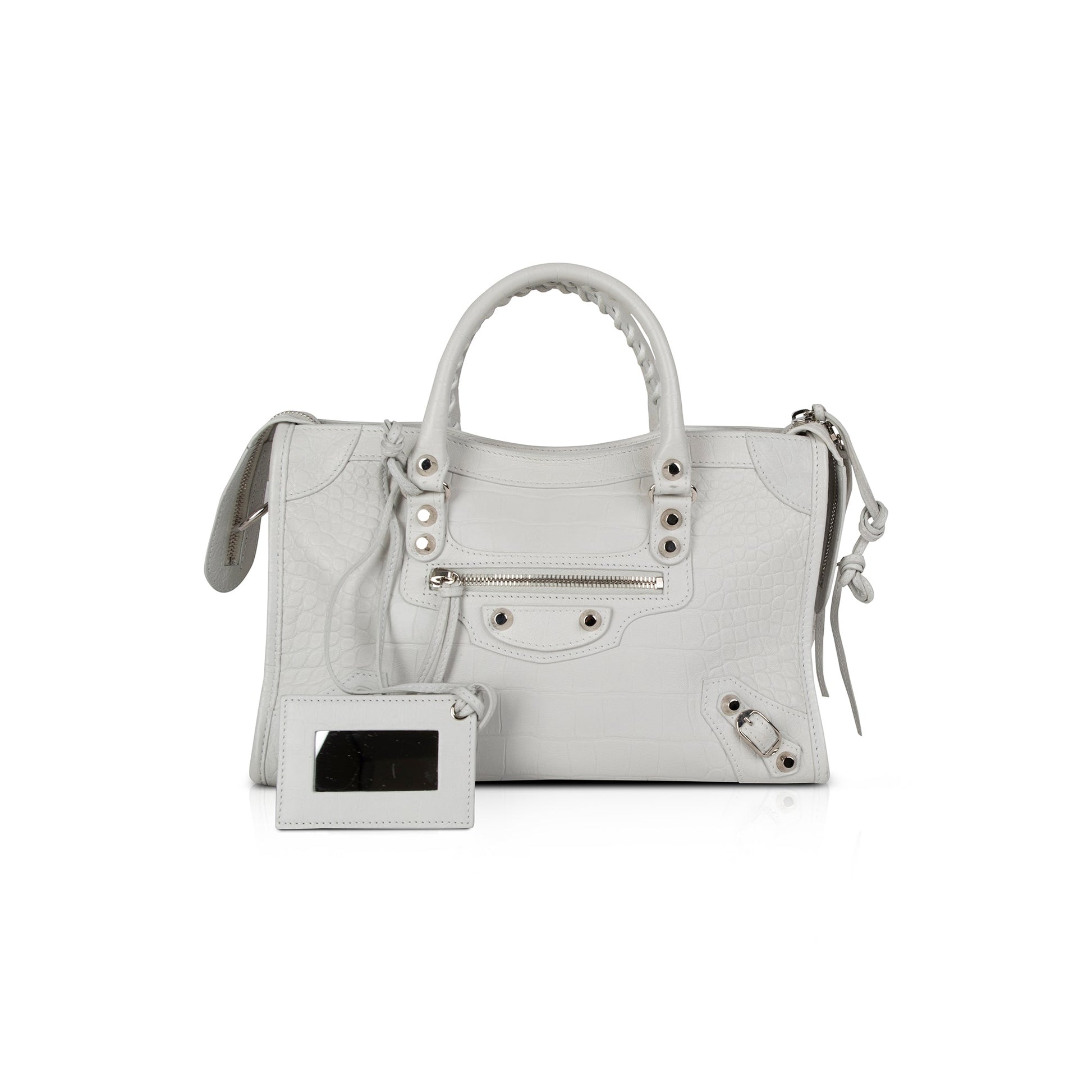 Balenciaga Embossed Classic City Bag Small Travel Bag