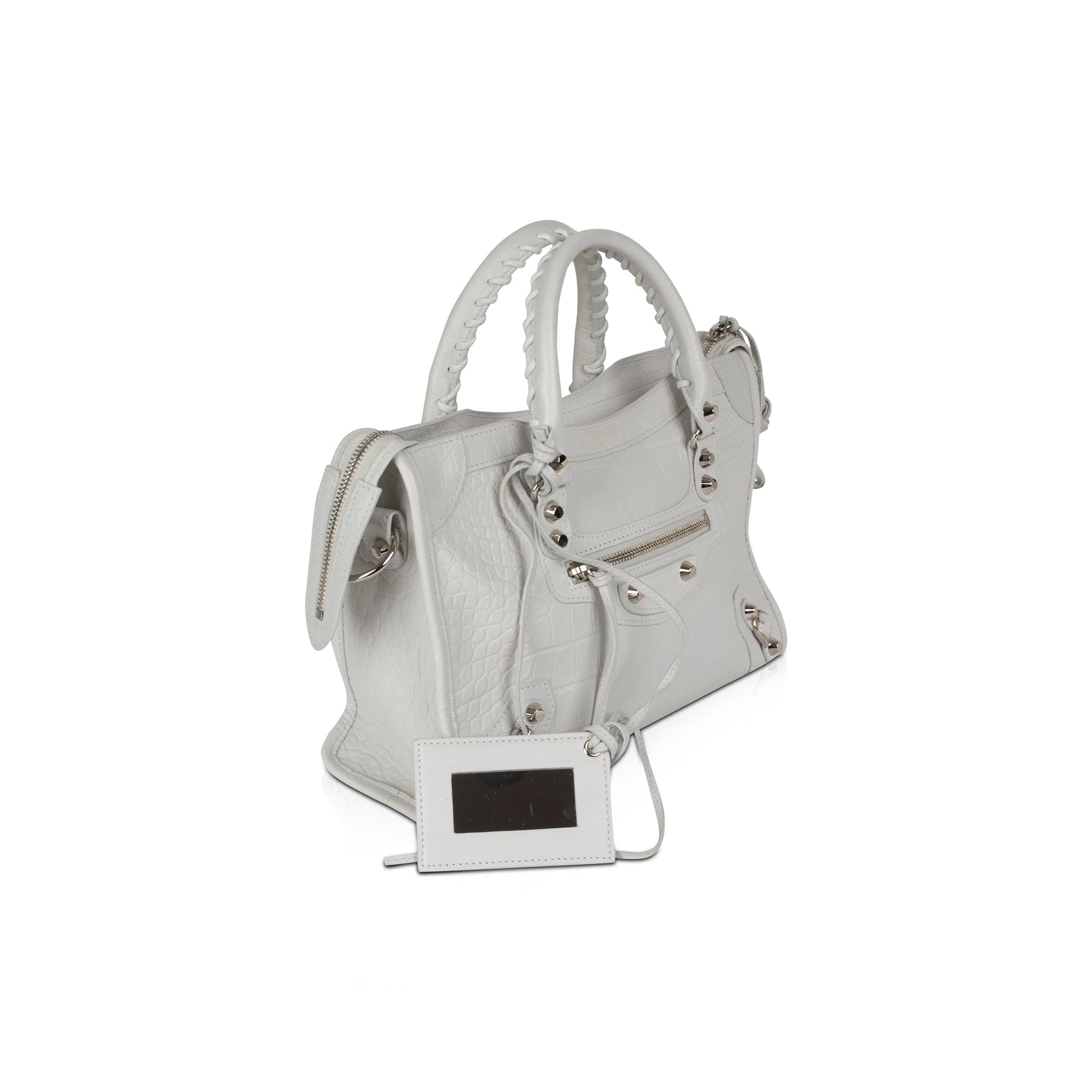 Balenciaga Embossed Classic City Bag Small Travel Bag