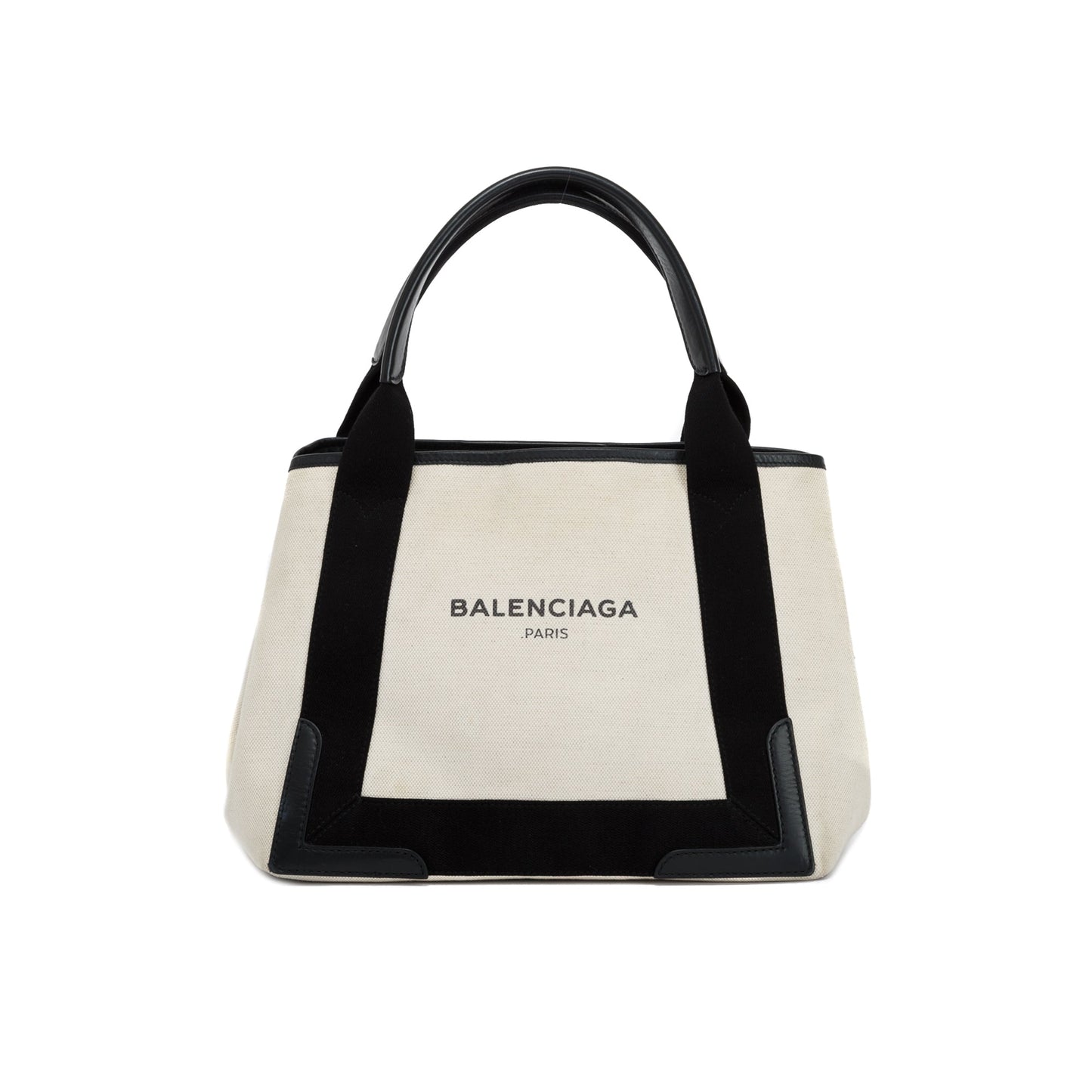 Balenciaga Navy Cabas Tote Small Tote Bag