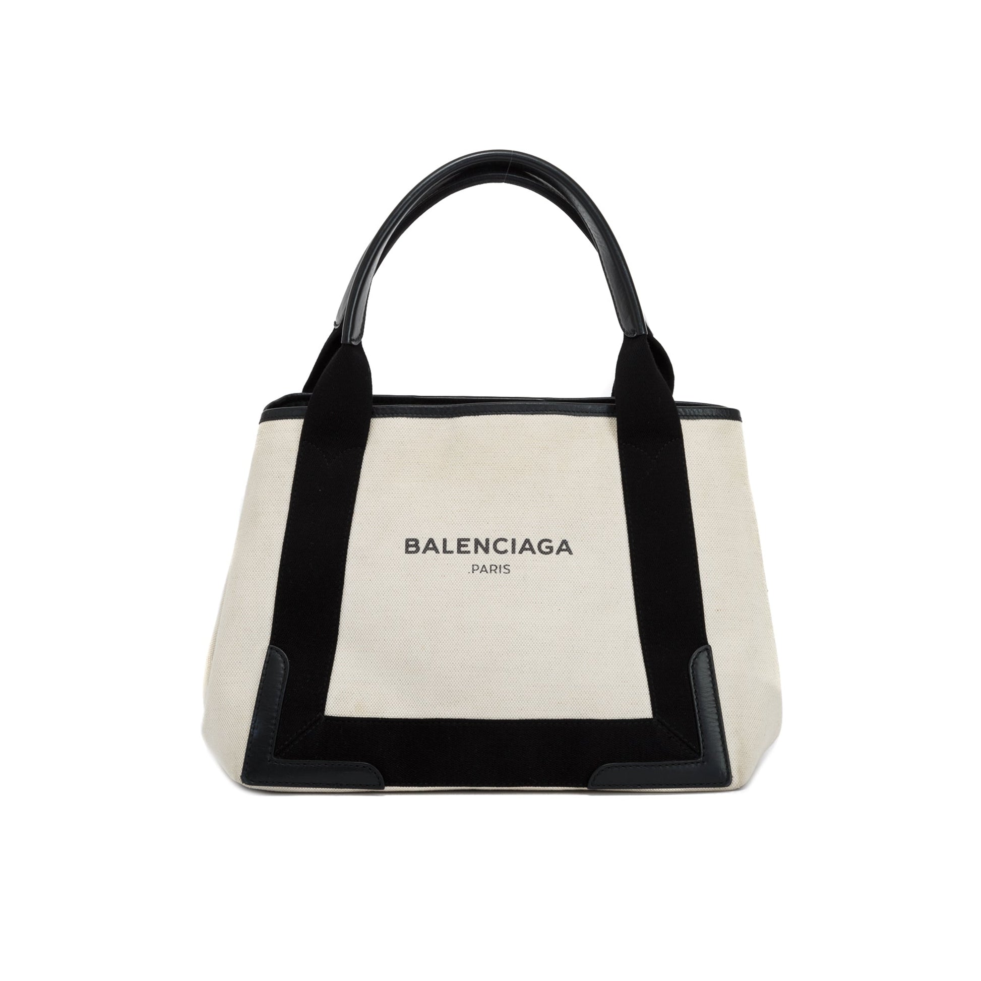 Balenciaga Navy Cabas Tote Small Tote Bag