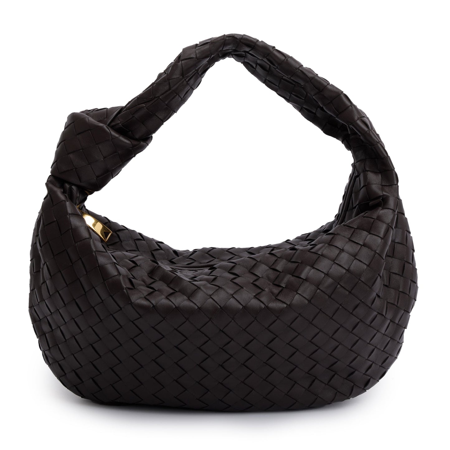 Bottega Veneta Intrecciato Jodie Bag Leather Brown Travel Bag