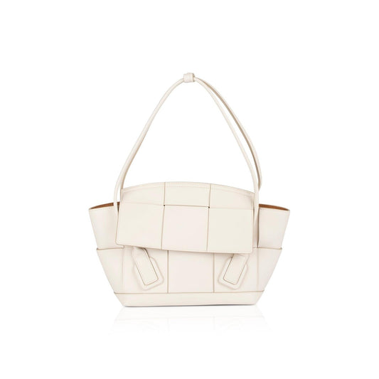 Bottega Veneta Maxi Intrecciato Arco Bag Leather Small Travel Bag