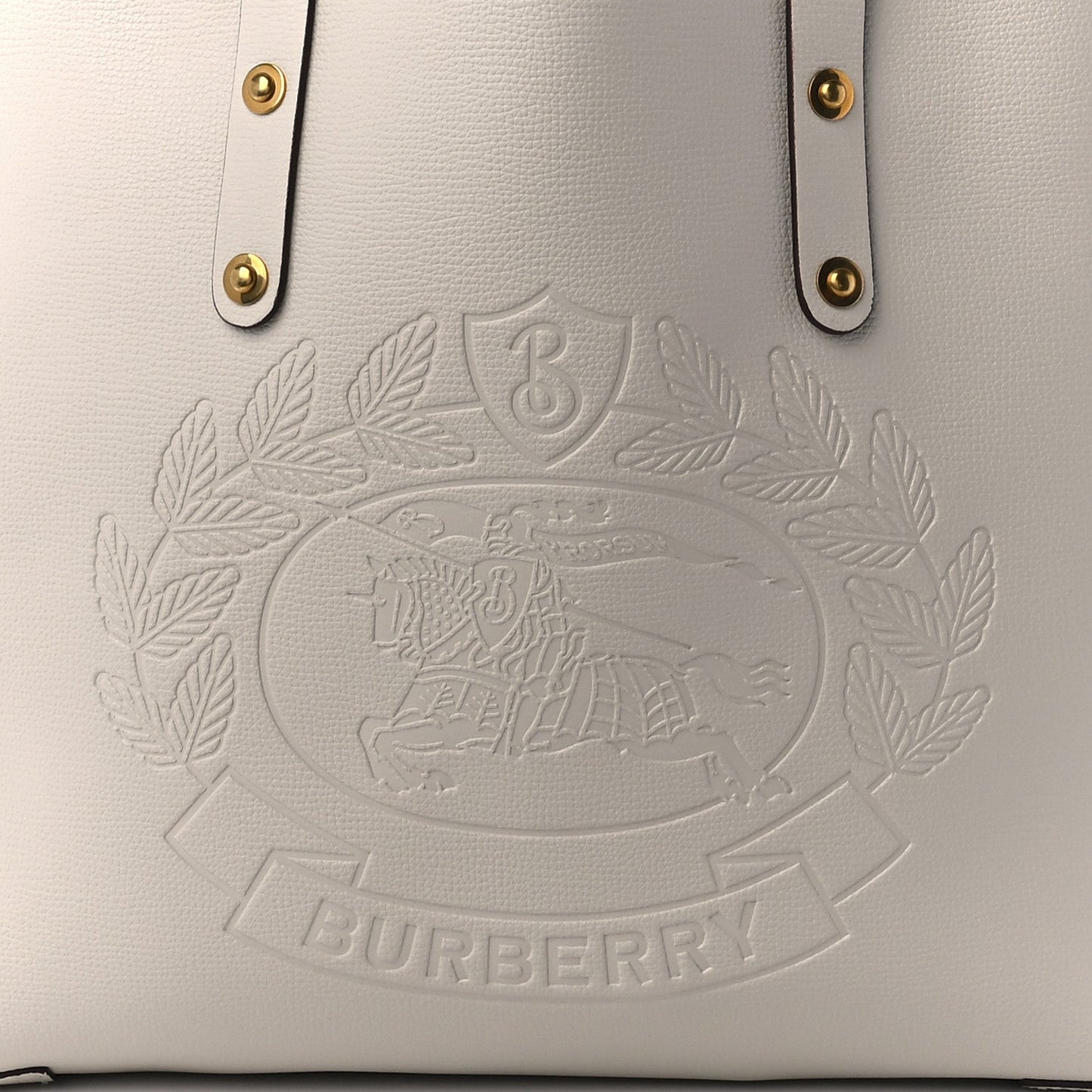 Burberry Crest Tote Bag Small