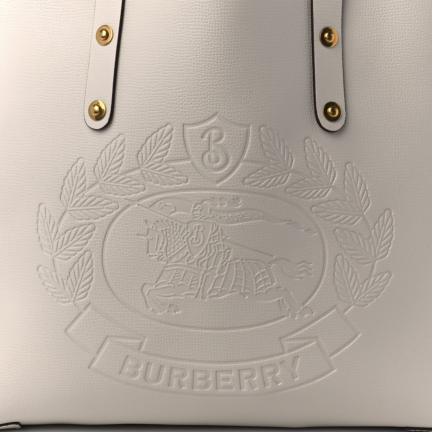 Burberry Crest Tote Bag Small
