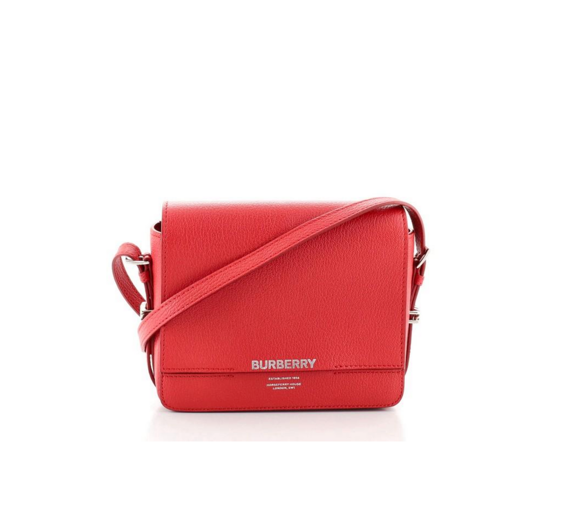 Burberry Grace Cross Body Bag Leather Small Flap Crossbody Bag