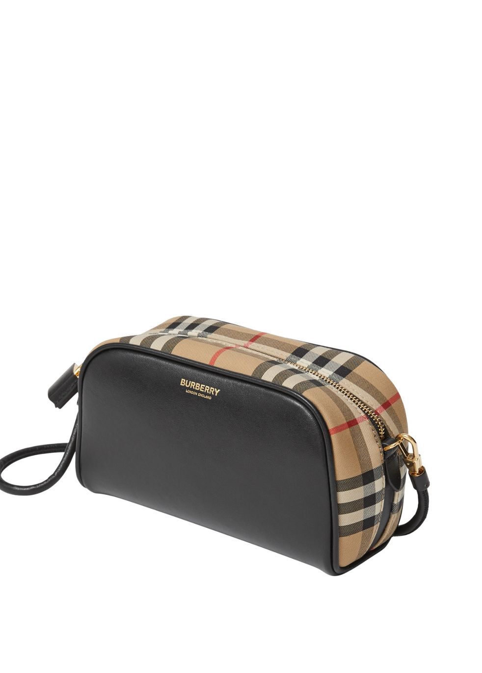 Burberry Half Cube Bag Leather Crossbody Bag