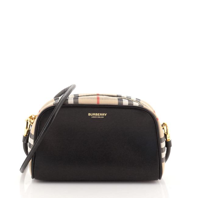 Burberry Half Cube Bag Leather Crossbody Bag