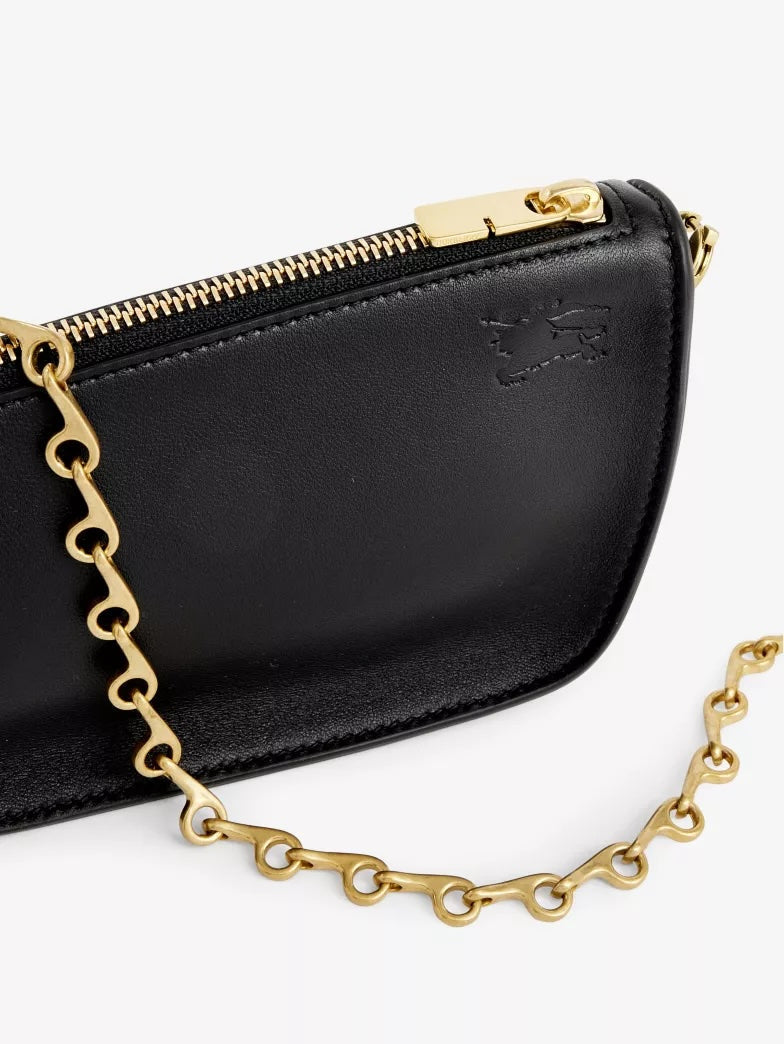 Burberry Shield Bag Leather Micro Shoulder Bag Shoulder Bag 1