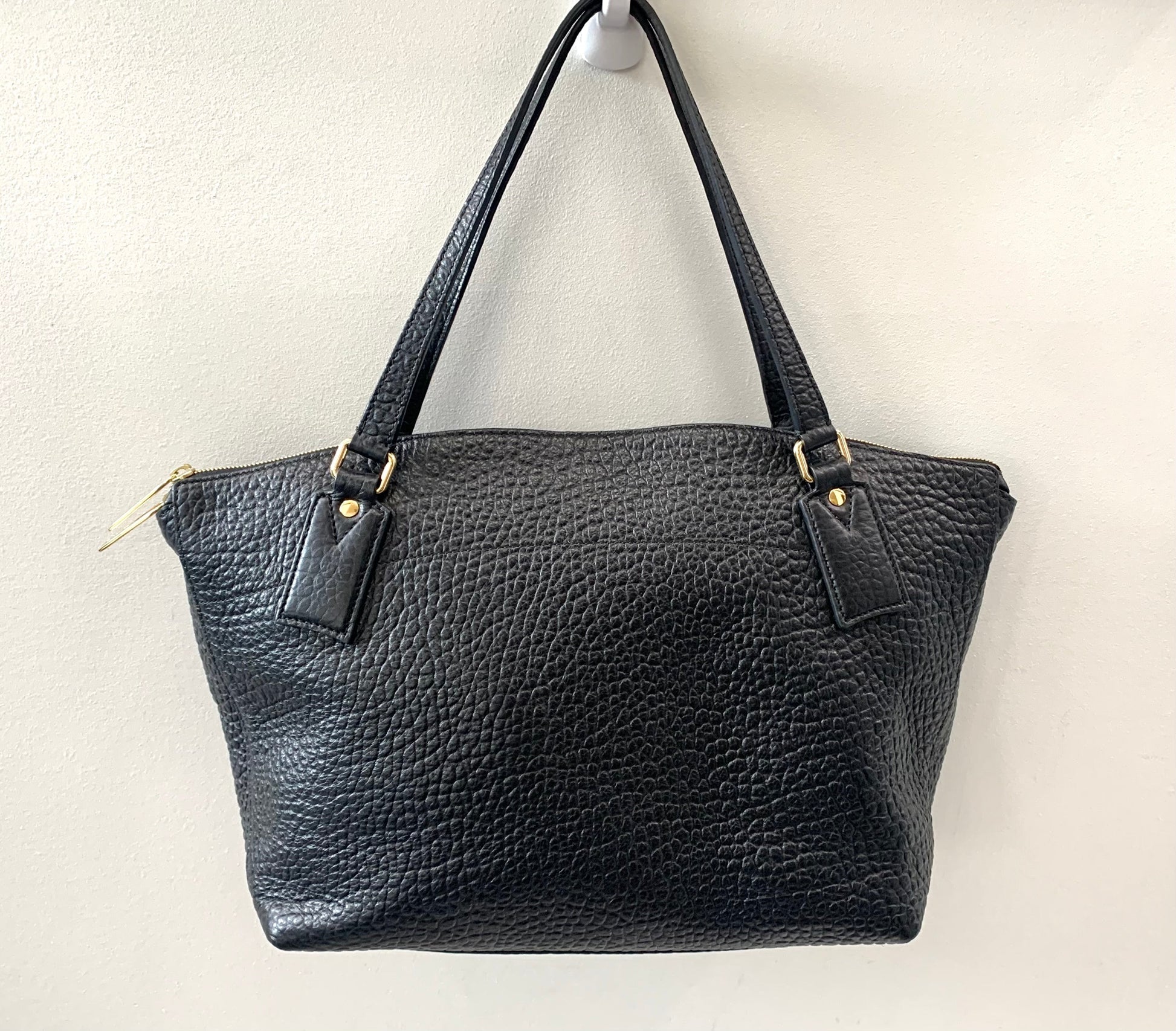 Burberry Welburn Bag Leather Black Travel Bag