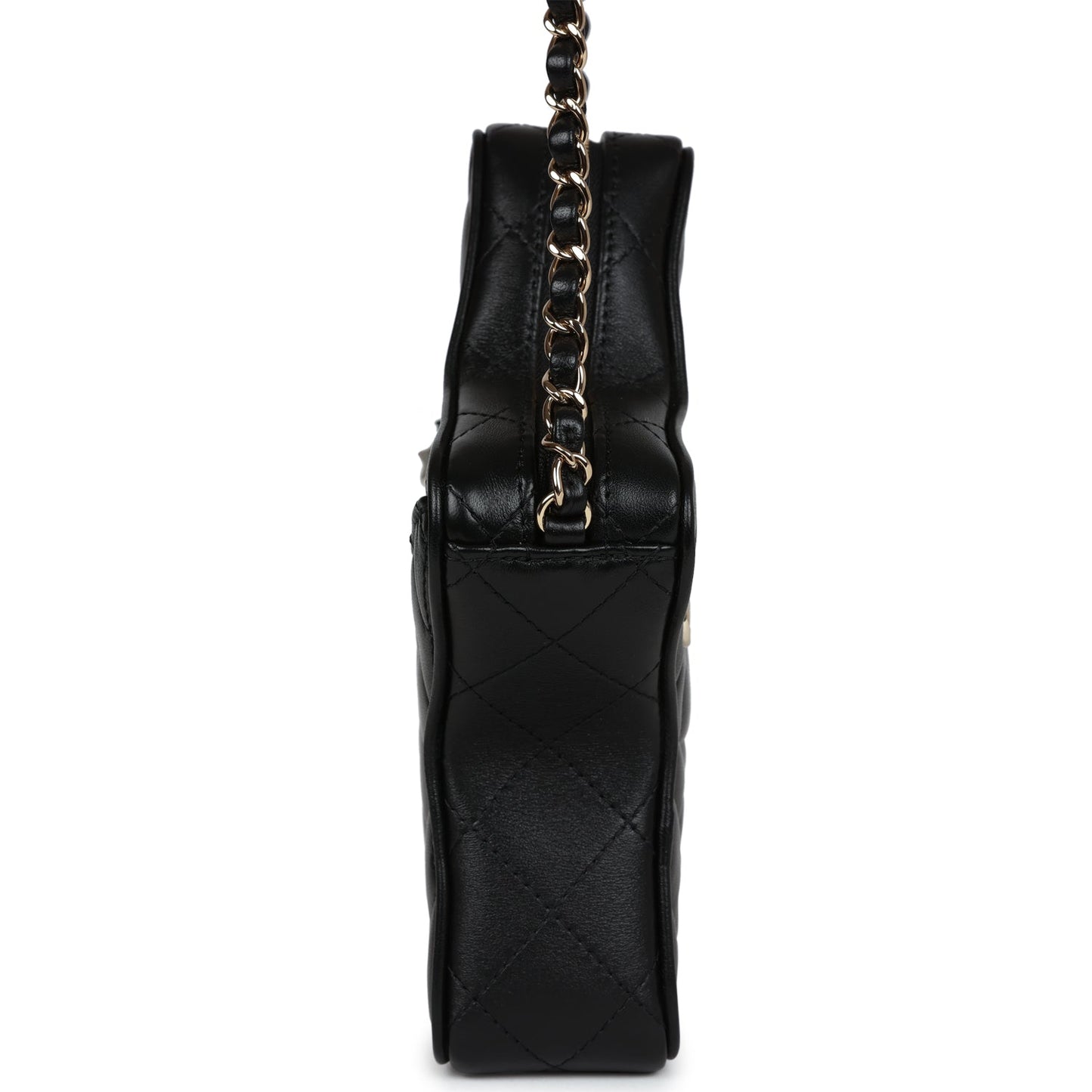 Chanel Star Black Lambskin Light Gold Hardware Accessory