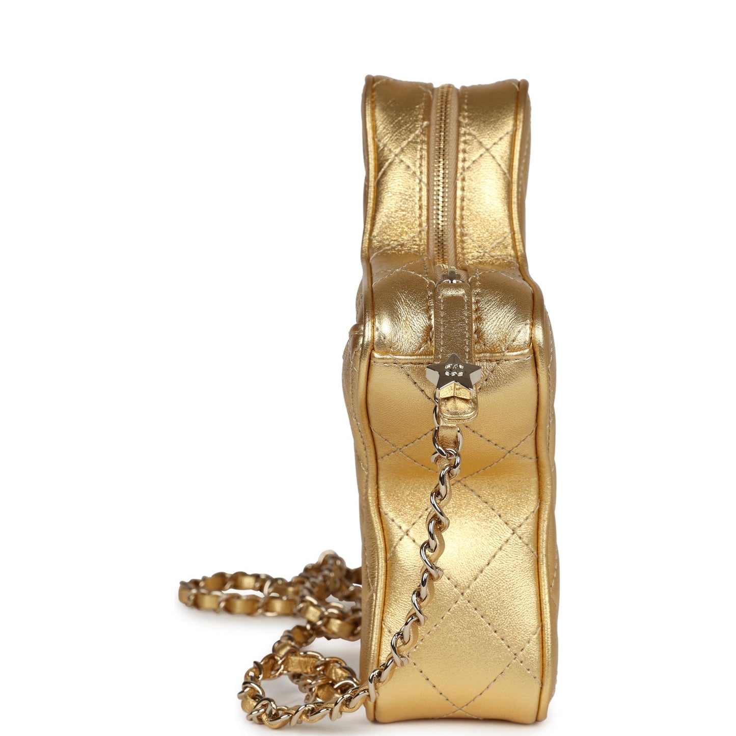 Chanel Star Metallic Gold Lambskin Gold Hardware Accessory