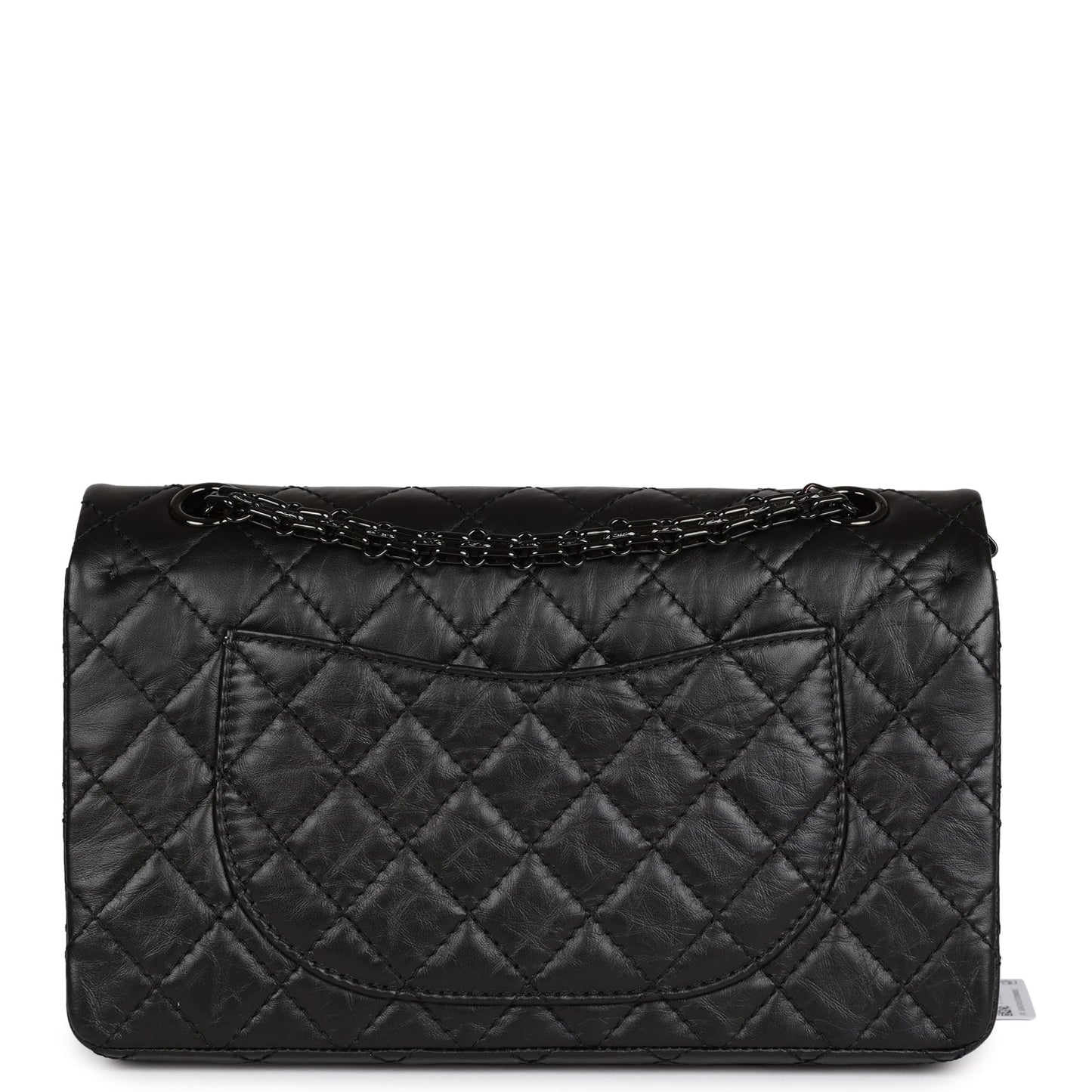 Chanel Small Reissue 226 2.55 SO Black Aged Calfskin Black Hardware Accessory