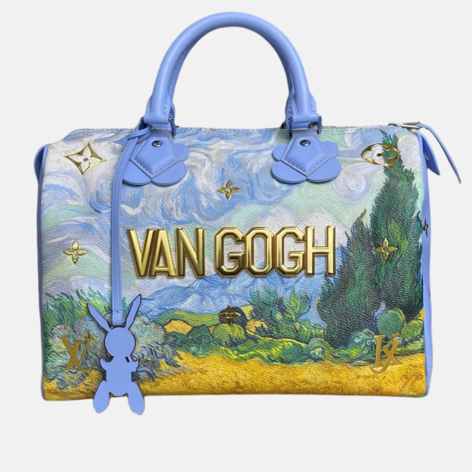 Louis Vuitton x Jeff Koons Speedy 30 Van Handbag
