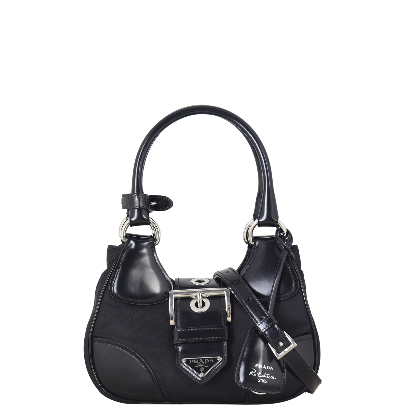 Prada Re Moon Tote Handbag Nylon Tote Bag