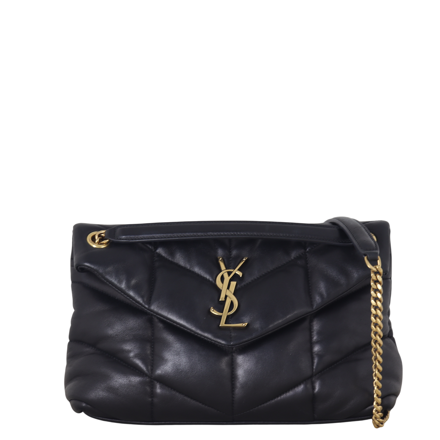YSL Saint Laurent Saint Laurent Loulou Puffer Crossbody Bag Small