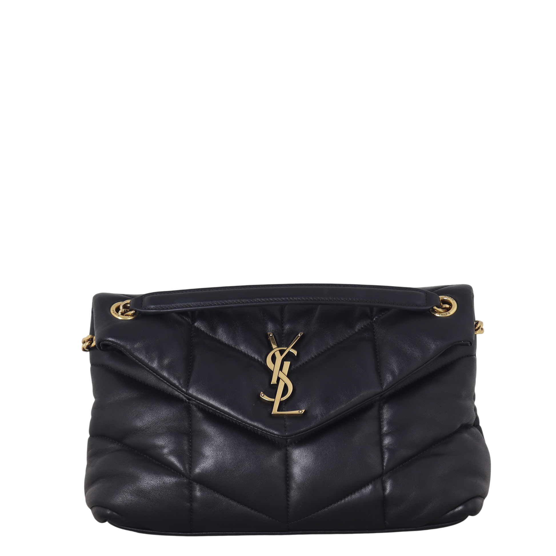 YSL Saint Laurent Saint Laurent Loulou Puffer Crossbody Bag Small