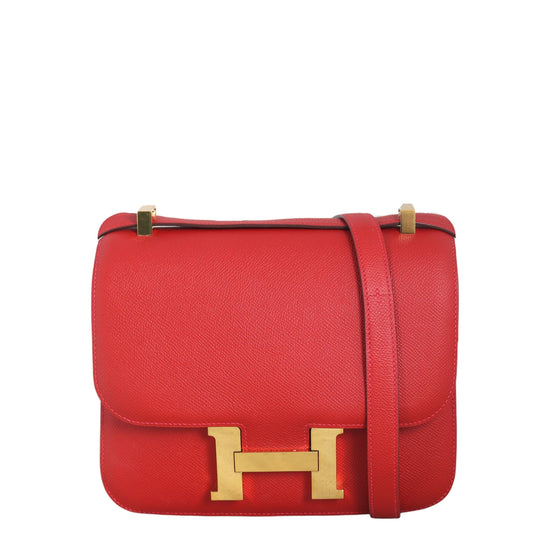 Hermes Constance Epsom Shoulder Bag