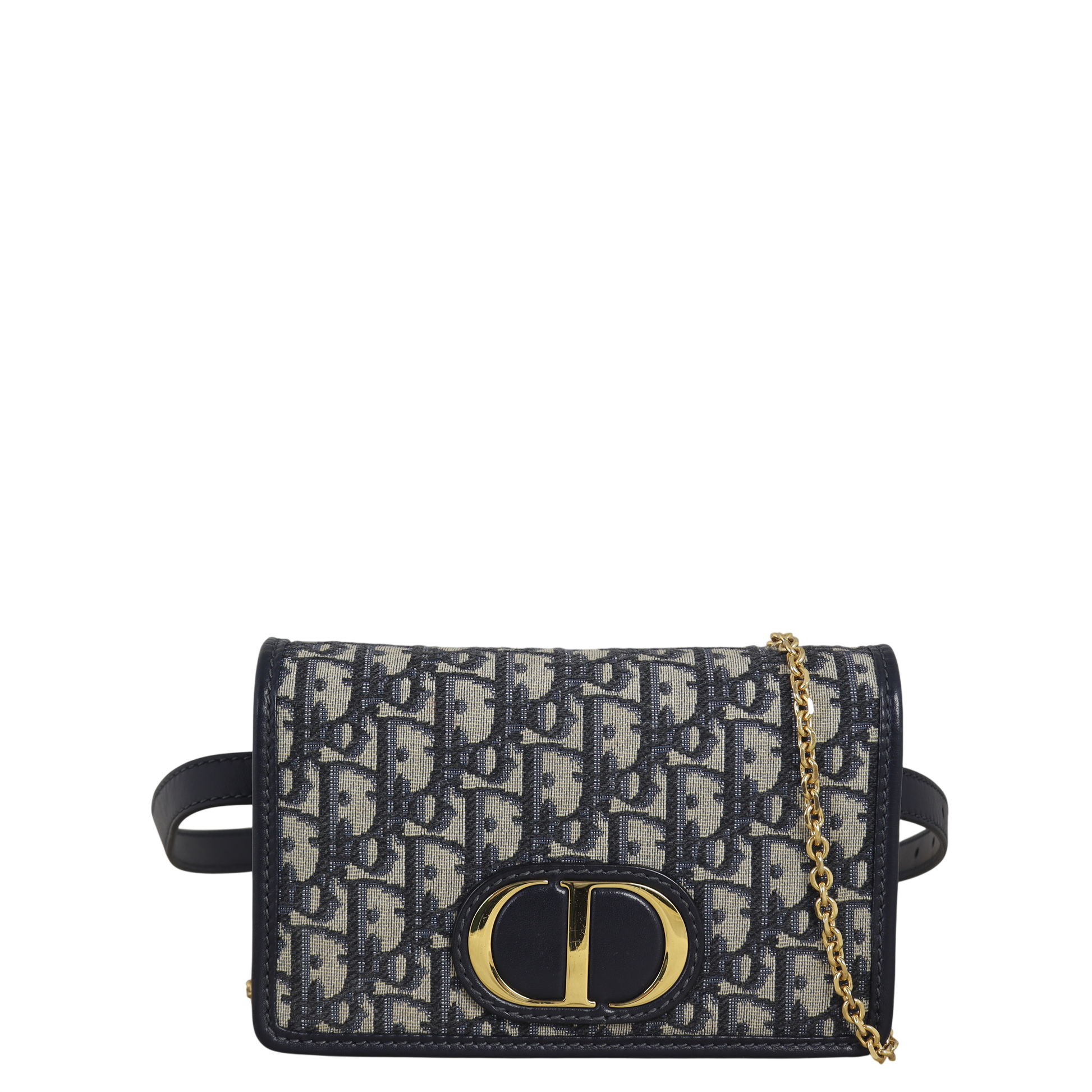 Dior In Montaigne Pouch Oblique Handbag Travel Bag