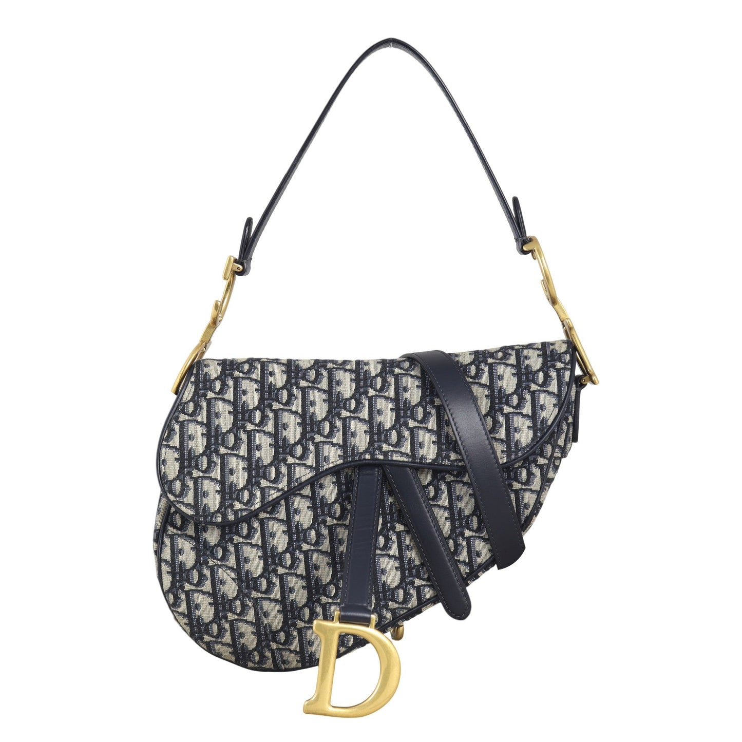 Dior Crossbody Bag Saddle Bag Oblique with Strap Mini Small Shoulder Bag
