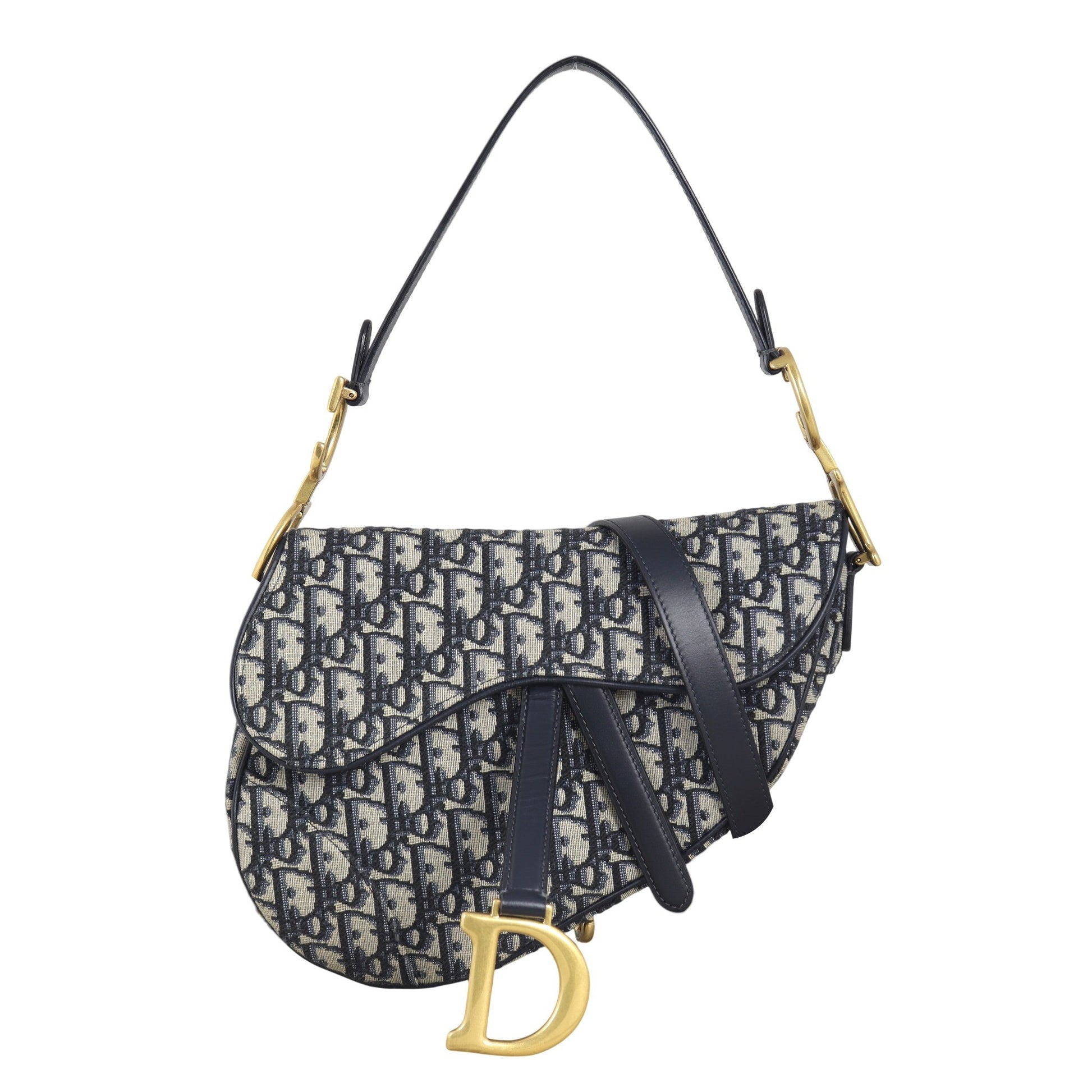 Dior Crossbody Bag Saddle Bag Oblique with Strap Mini Small Shoulder Bag