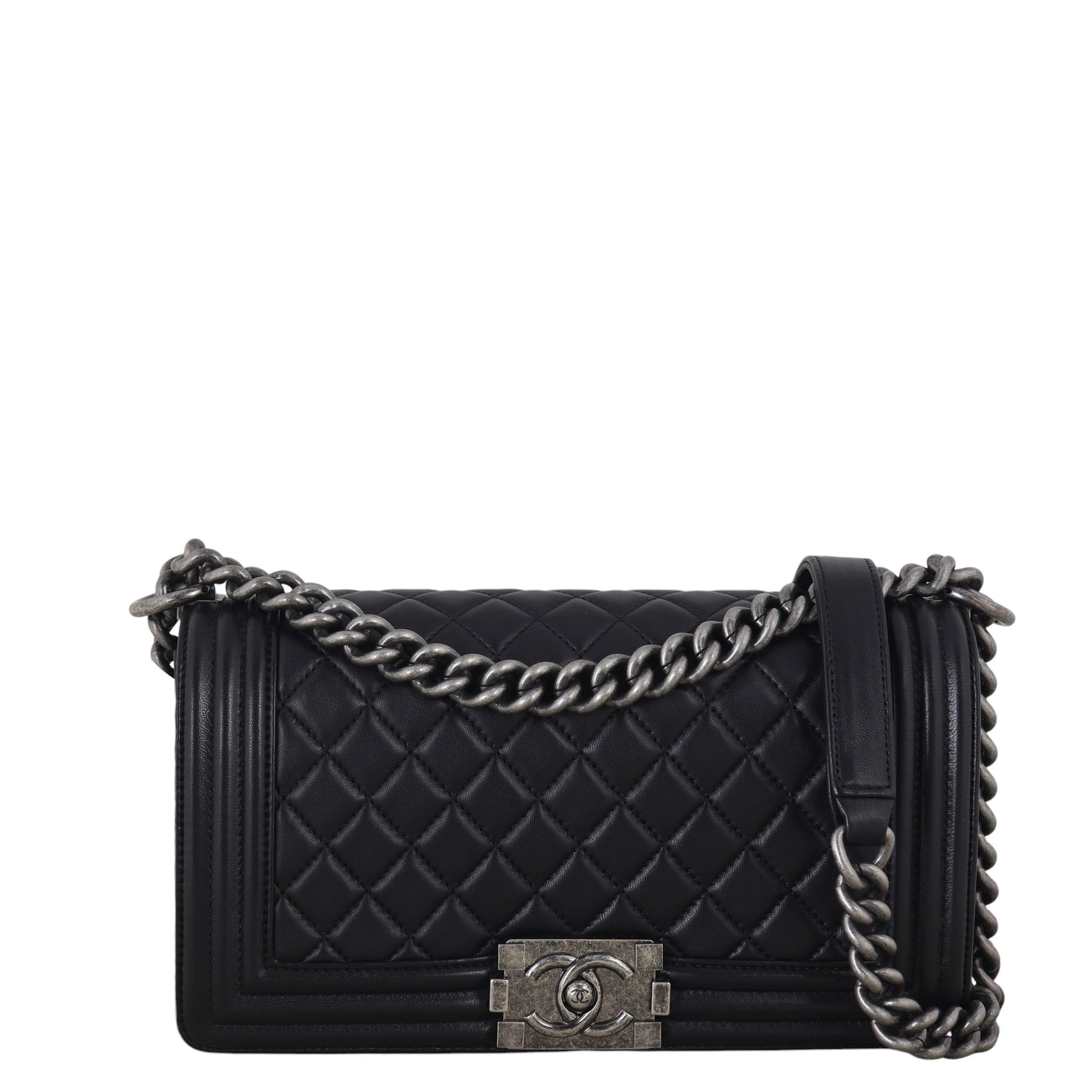 Chanel Boy Old Handbag Quilted Medium Crossbody Bag Medium 08122025