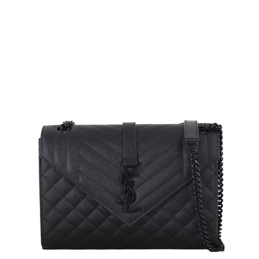YSL Saint Laurent Saint Laurent Mix Envelope Chain Bag Matelasse Monogram Crossbody Bag Medium 11122025